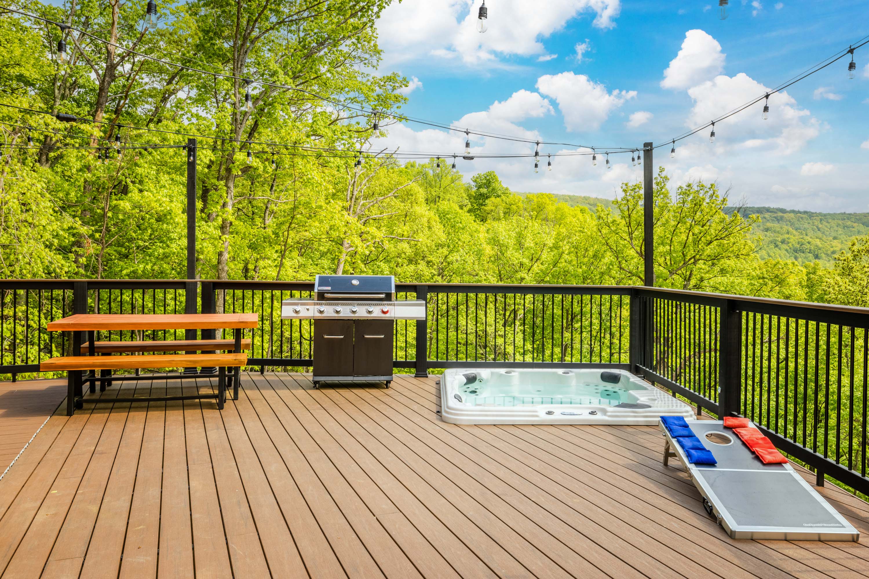 <span  class="uc_style_uc_tiles_grid_image_elementor_uc_items_attribute_title" style="color:#ffffff;">Large Composite Deck, Sunken Hot Tub, Grill, Picnic Table, Cornhole Game, Blue Ridge Mountains View - Skyline Yurt</span>